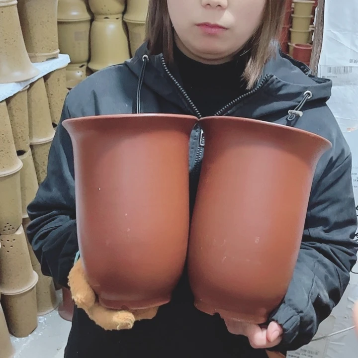 紫砂花盆宜兴紫砂花盆