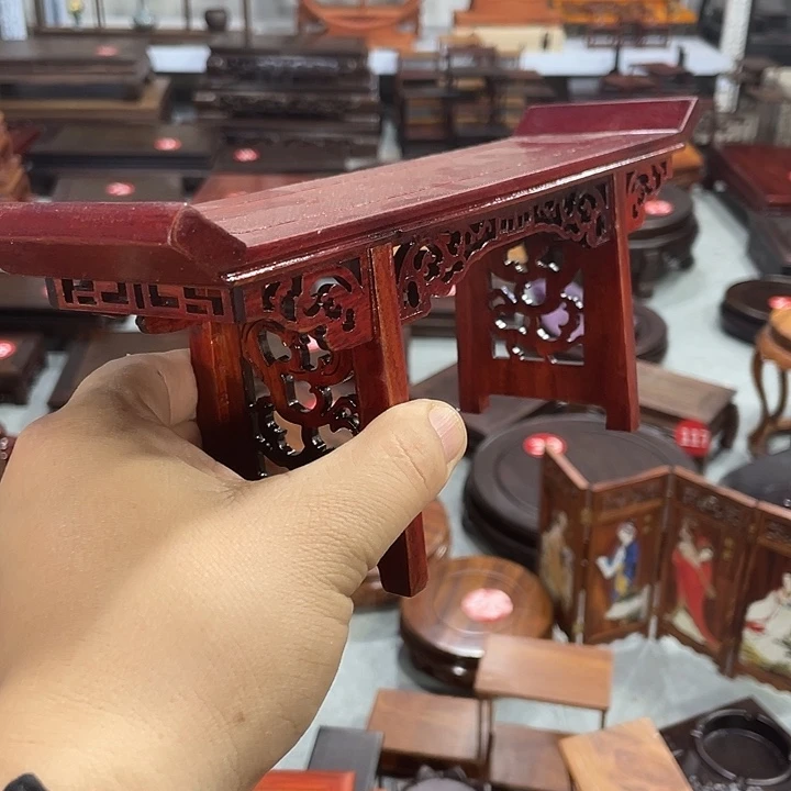 红木底座工艺品紫砂红木底座工艺品