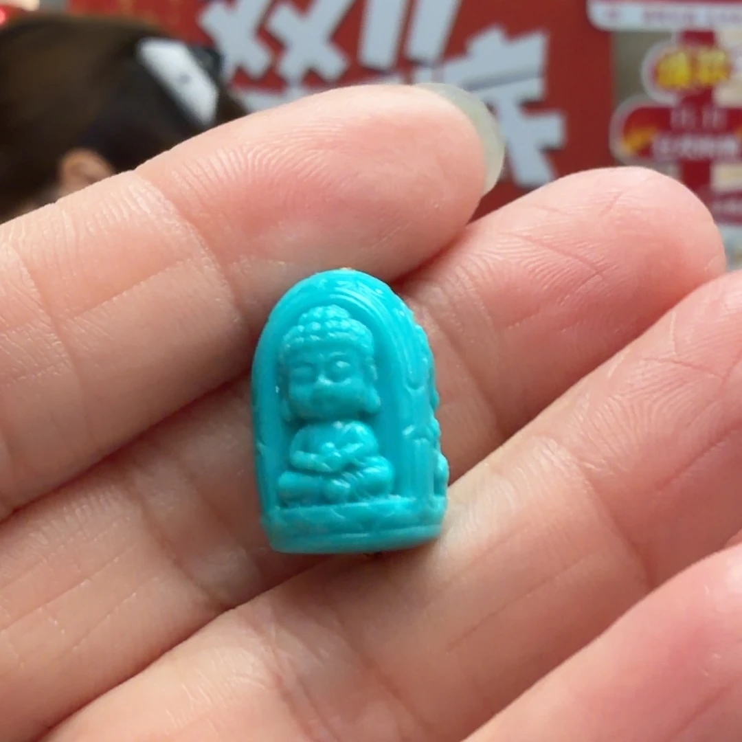 绿松石未镶嵌颈饰