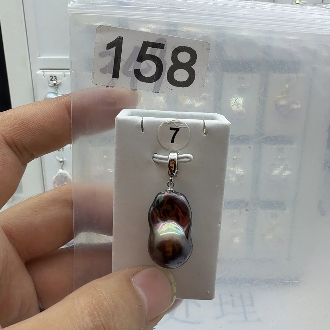 颈饰合金淡水珍珠