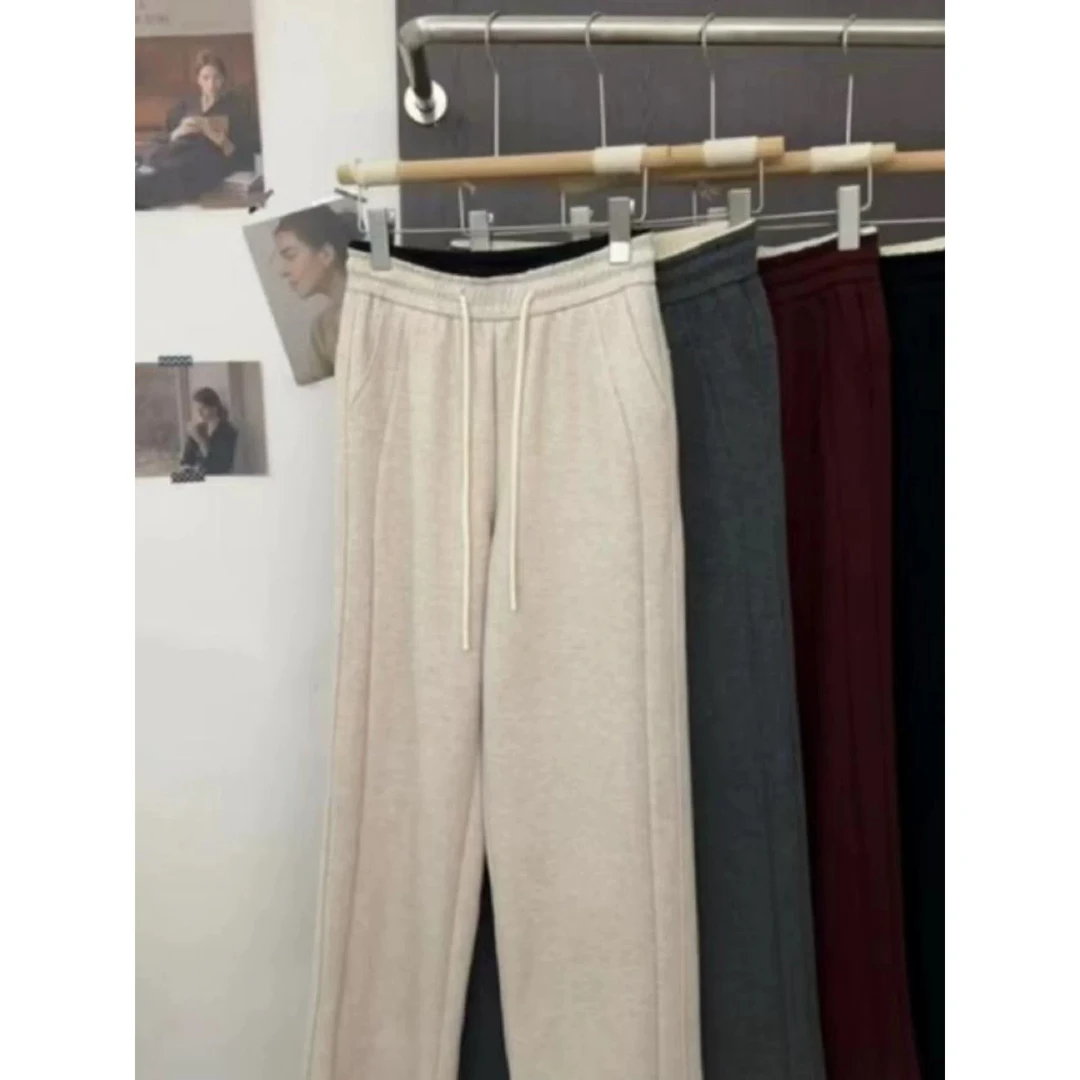 /考拉裤/时尚慵懒宽松加厚休闲阔腿裤L06