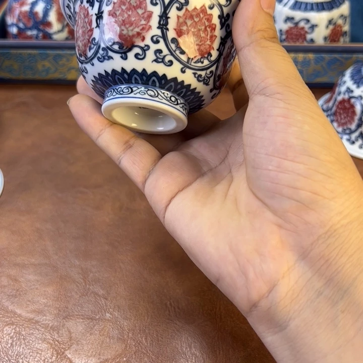 摆件微瑕景德镇茶器百宝箱
