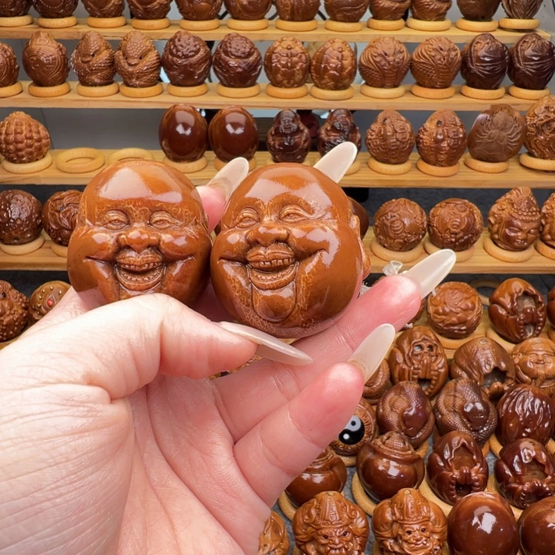 鲲***手串/手链橄榄核笑佛