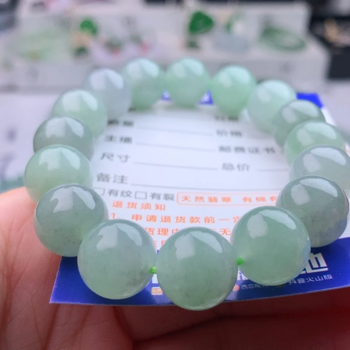 未镶嵌手串翡翠卡13