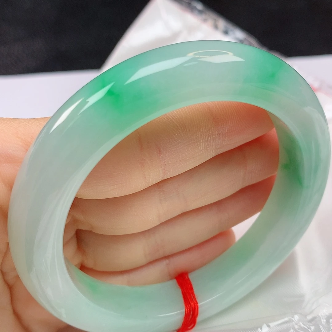 【闪购商品】未镶嵌手镯翡翠57翡翠手镯