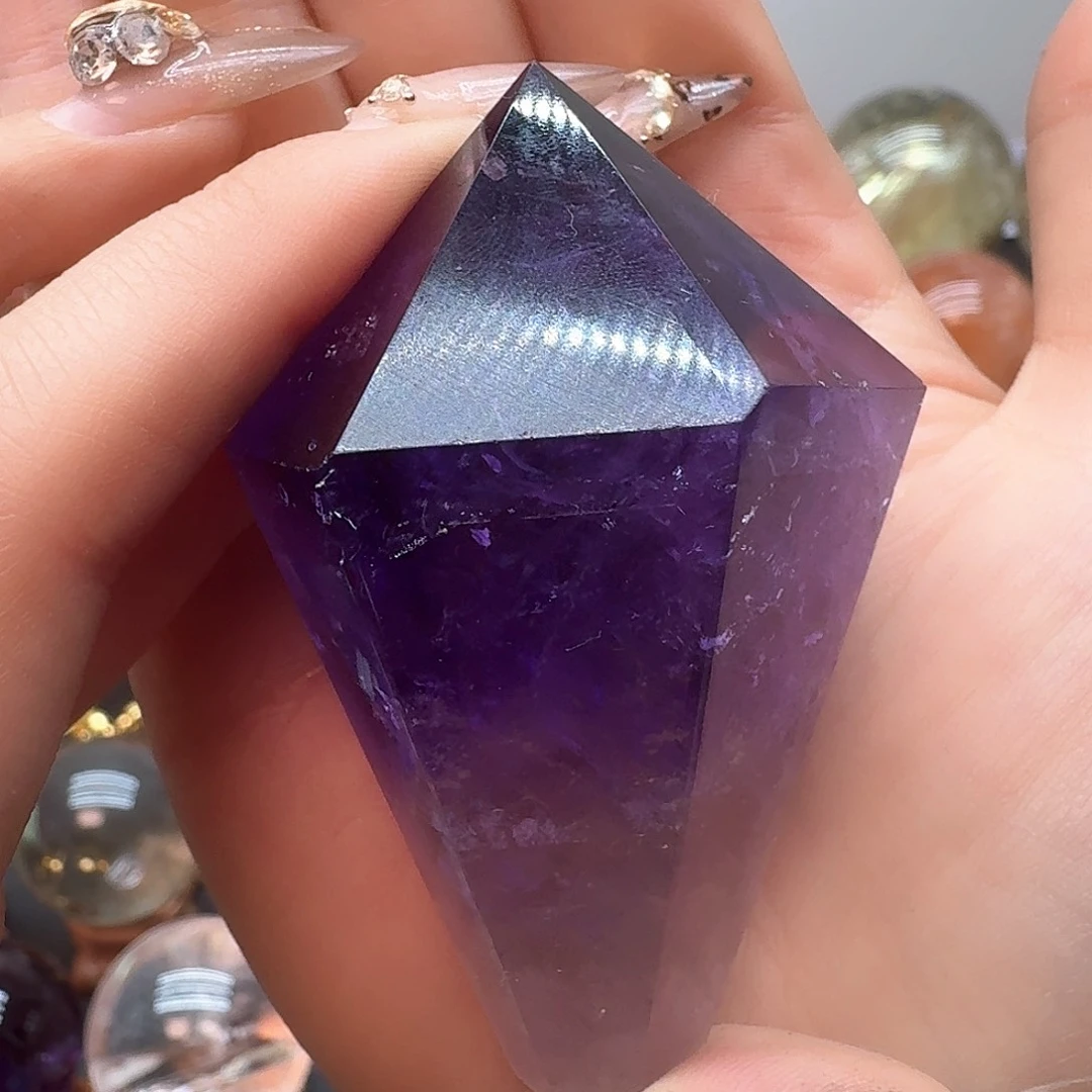 水晶天然水晶默认微瑕760未镶嵌朱*纯