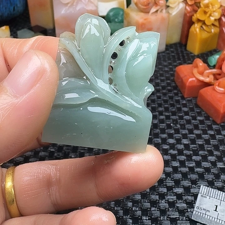 青田石真真正正章