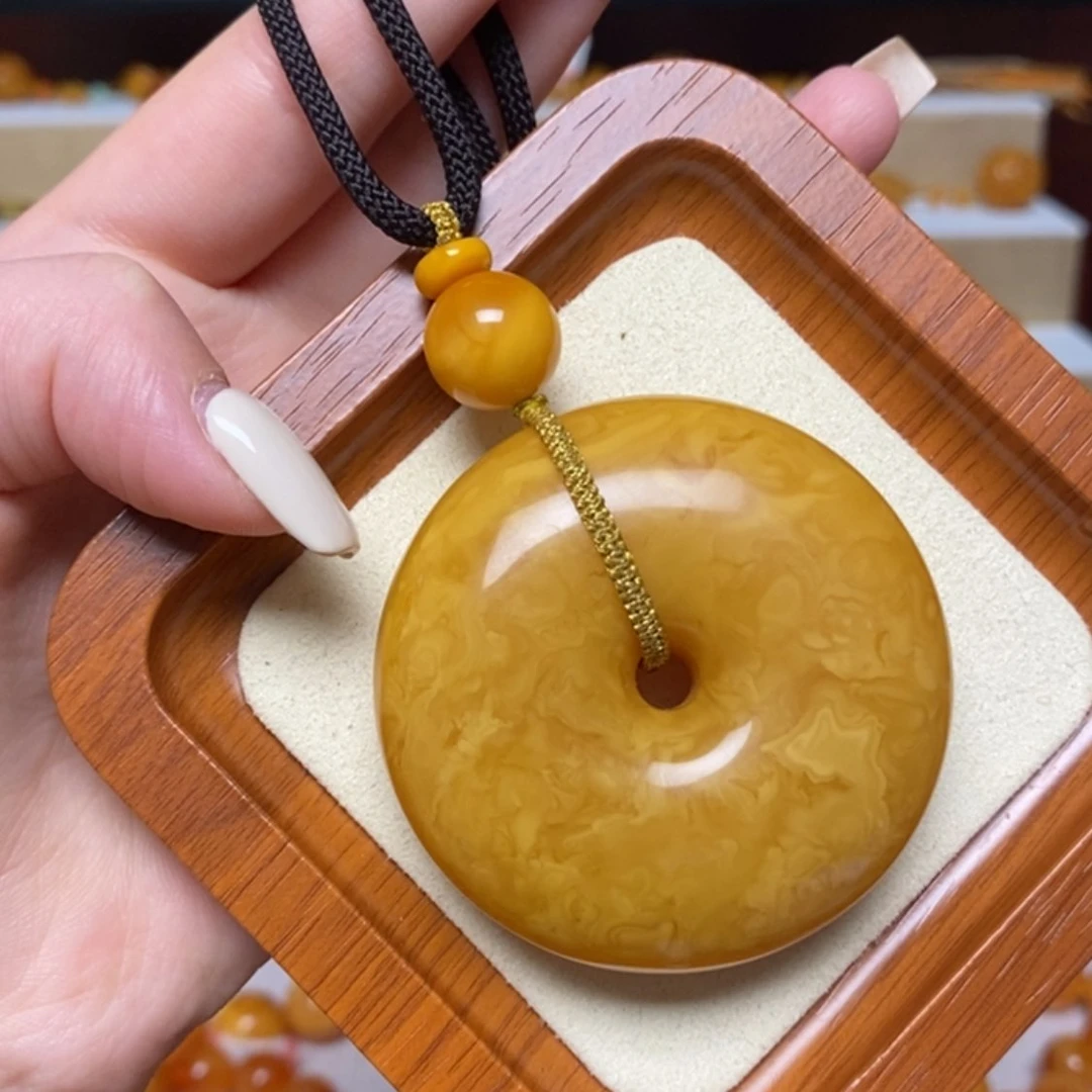 【闪购商品】未镶嵌颈饰蜜蜡项链