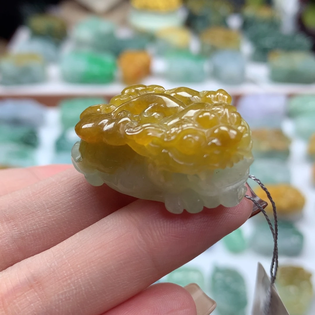 翡翠未镶嵌颈饰翡翠貔貅09