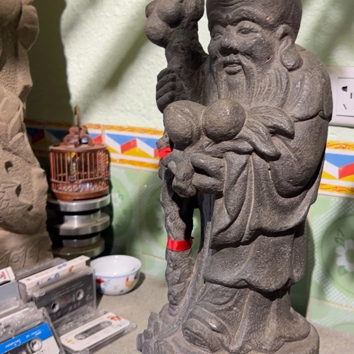 一***安石材寿星青石青石