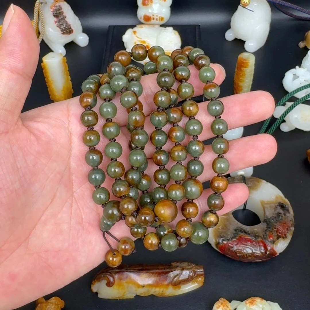 景***和田玉（糖玉）未镶嵌颈饰