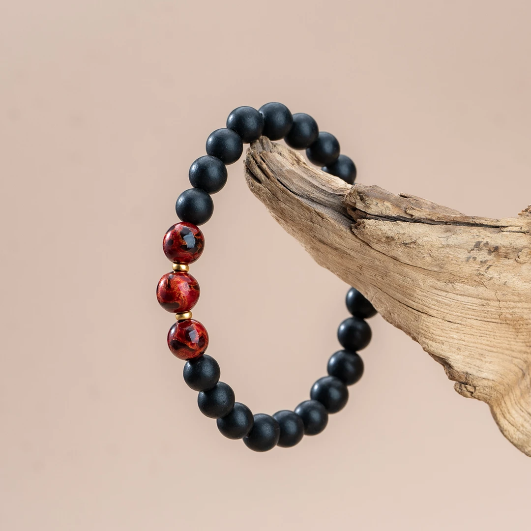 【仙源】千伶香合香珠单圈手串非遗工艺国潮设计原创