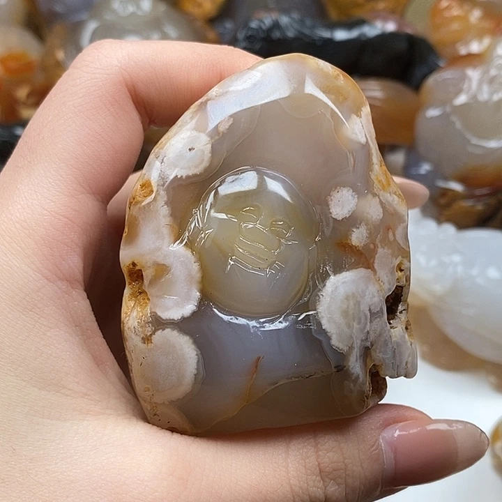 玛瑙/玉髓合金颈饰