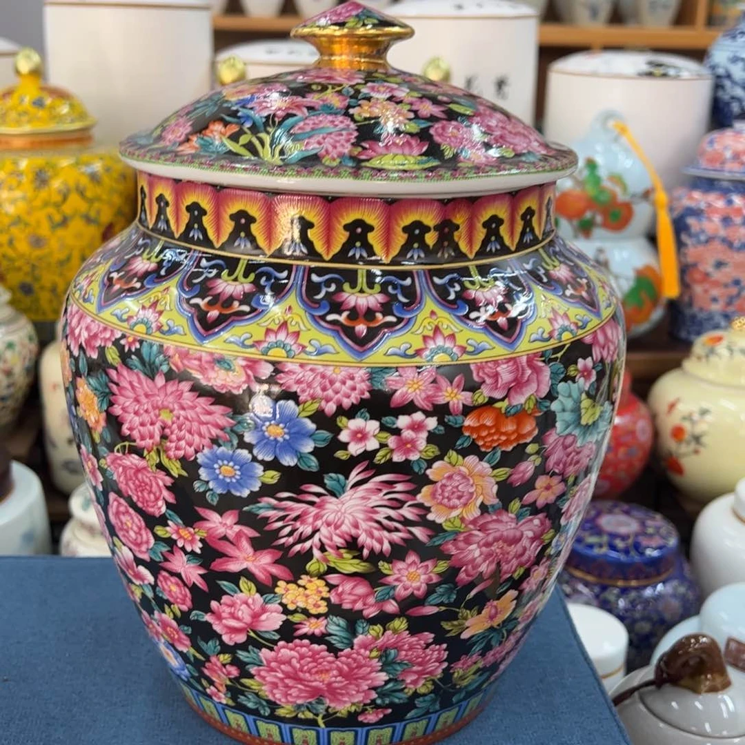 高端款家用茶叶罐