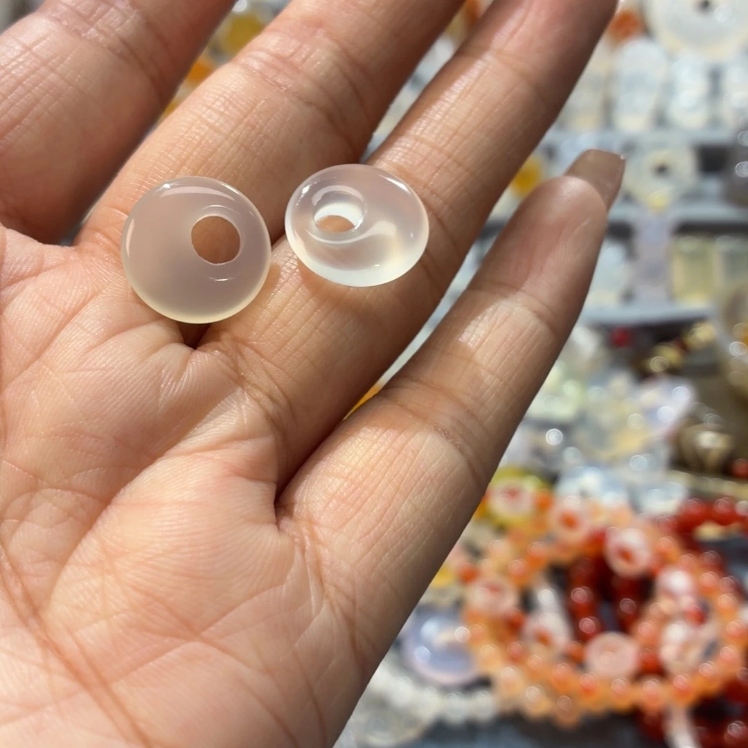 玛瑙/玉髓未镶嵌吊坠(不含链)