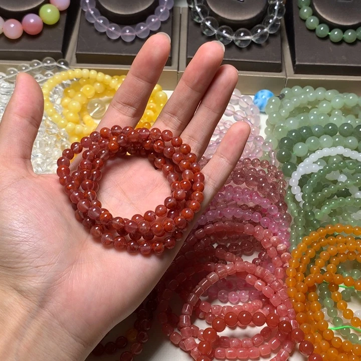 手链未镶嵌南红玛瑙麦**兜