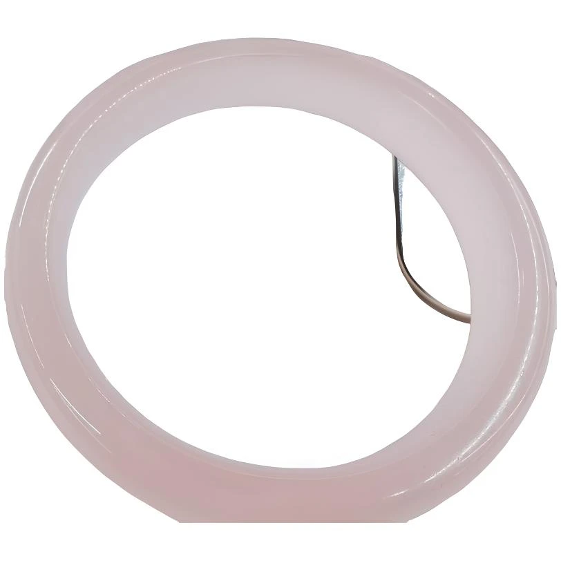 333（库存处理）--高定珠宝藕粉宽版手镯S855美人镯粉色冰透气质