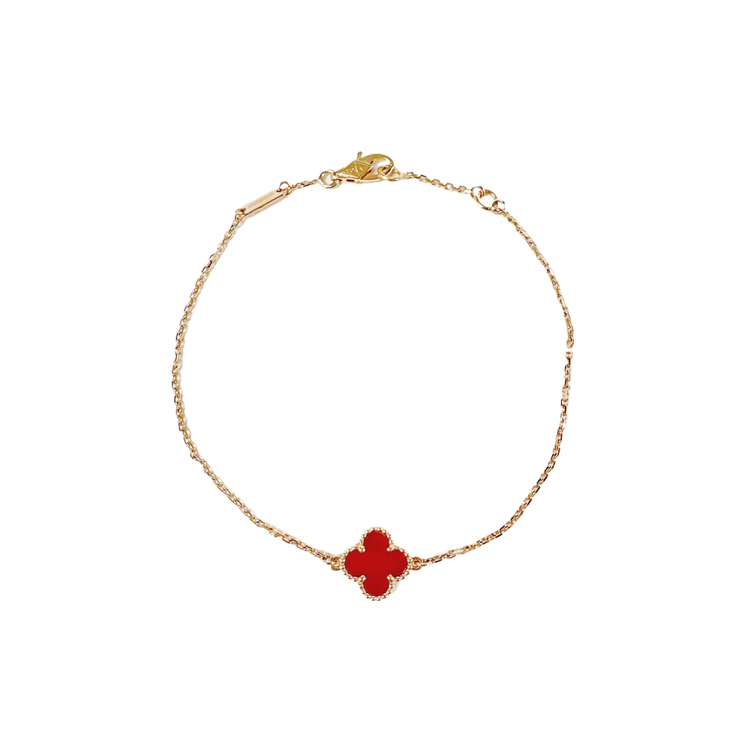 95新 梵克雅宝 安洁利严选四叶草幸运系列/SK0119580 手链