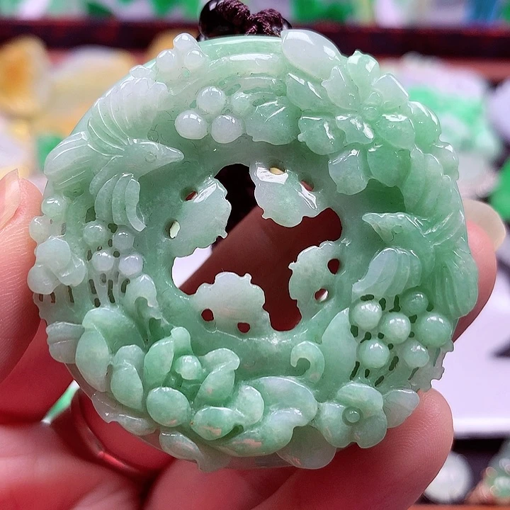 颈饰未镶嵌翡翠翡翠