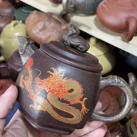 茶壶紫砂紫砂壶大家都知道喜欢紫砂