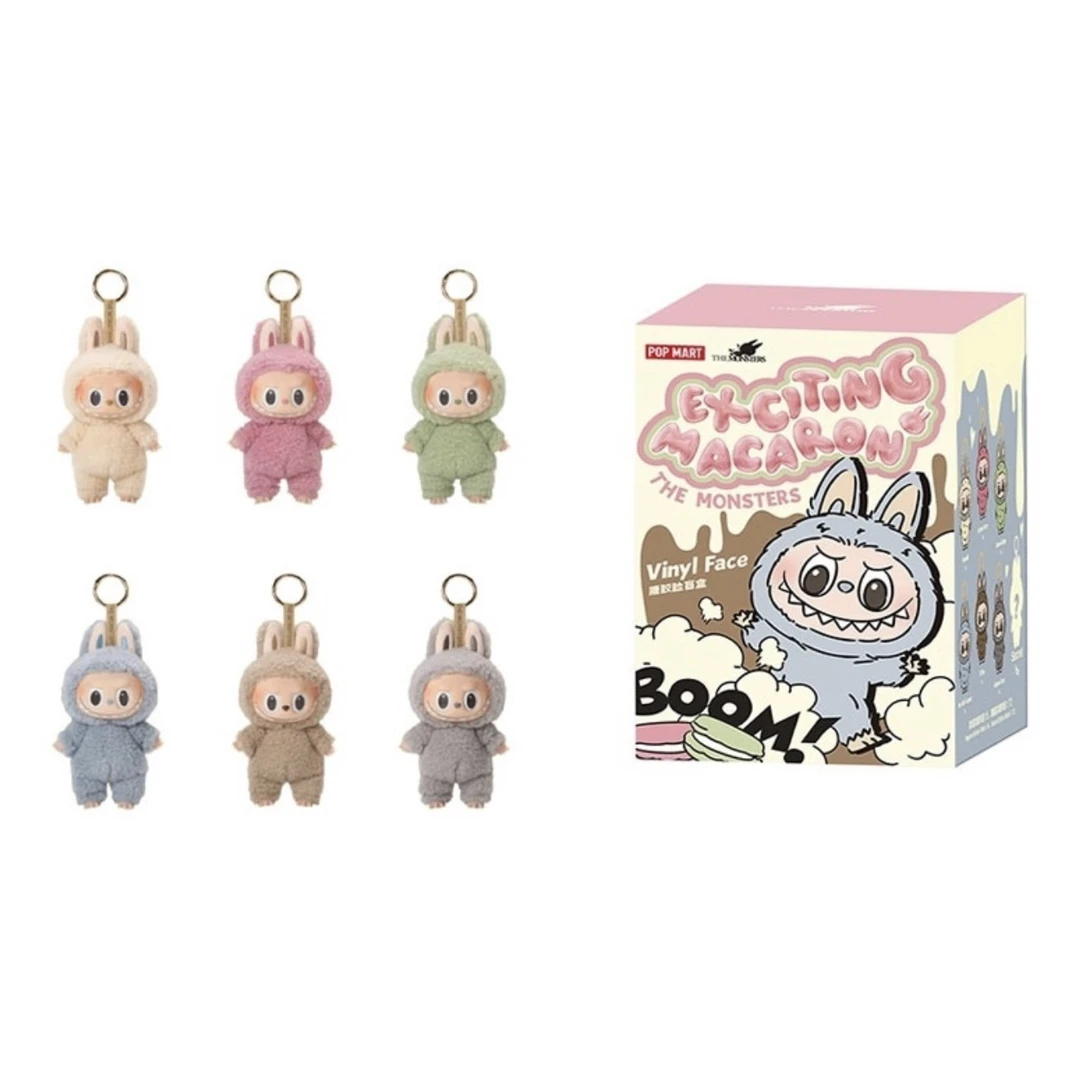 【直播拆盒】LABUBU心动马卡龙全新正品潮玩盲盒代拆不包官瑕