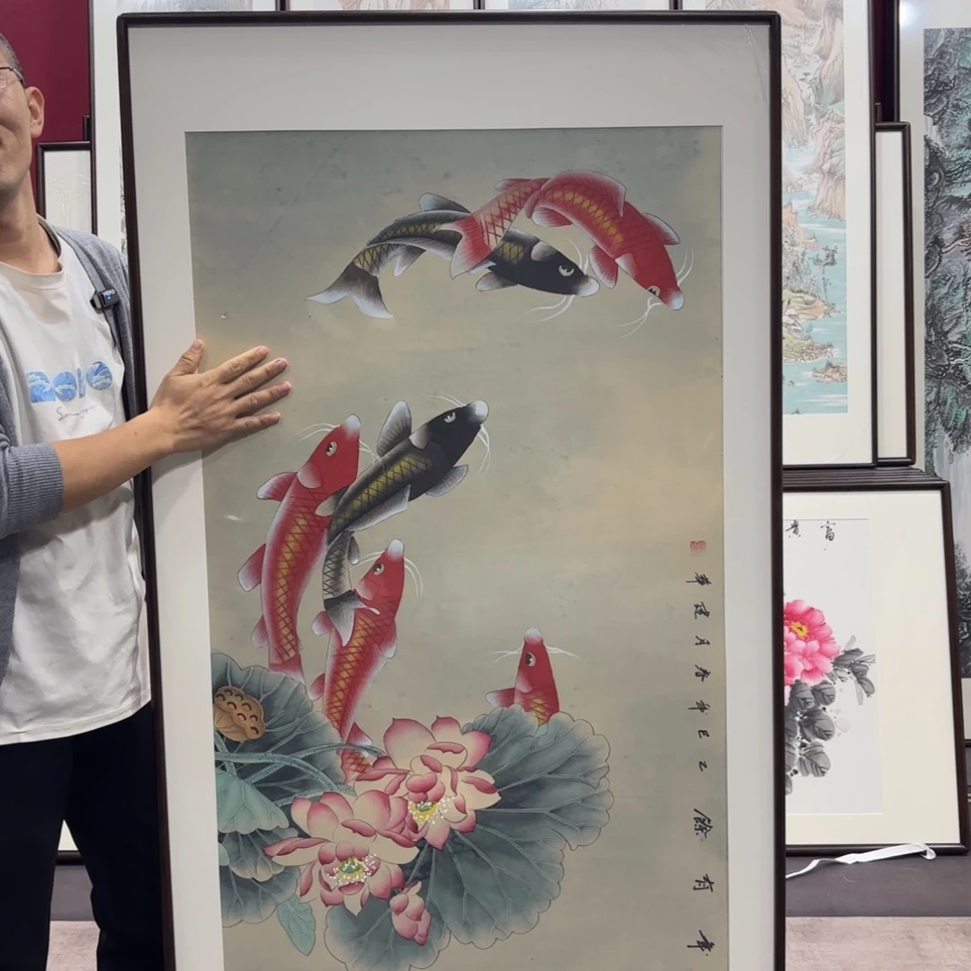 国画手绘作品160/80