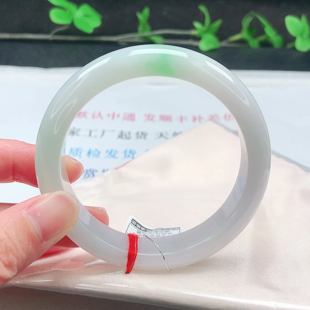 未镶嵌手镯翡翠58圈