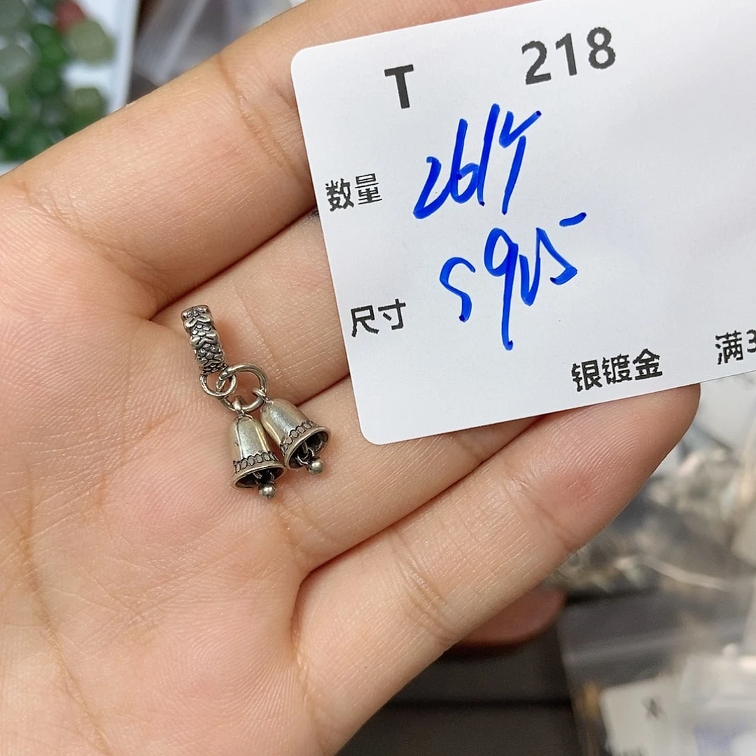 颈饰银S925镶嵌水晶T218