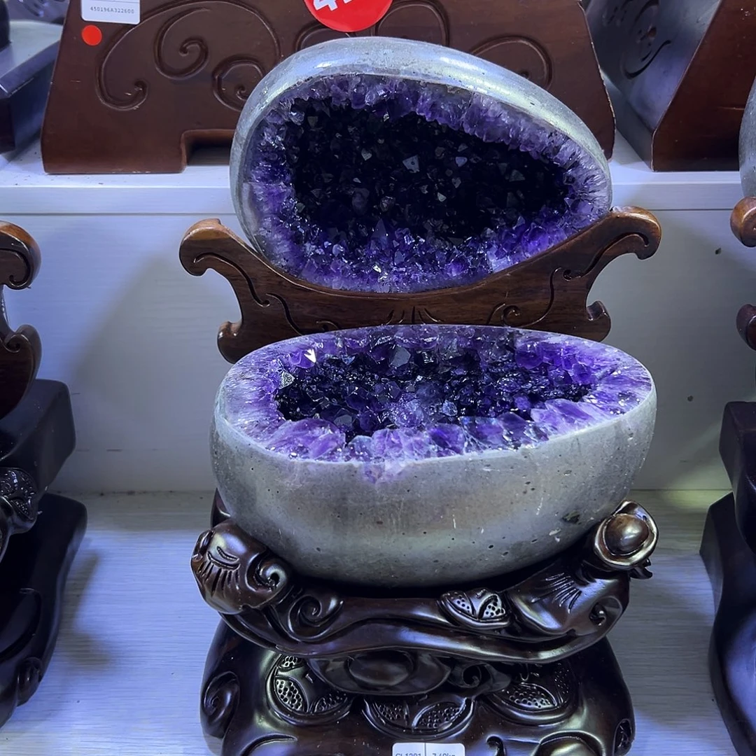 紫晶大型摆件（非配饰）未镶嵌