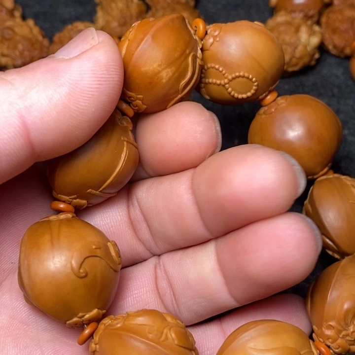 【闪购商品】橄榄核手串/手链大*弥勒