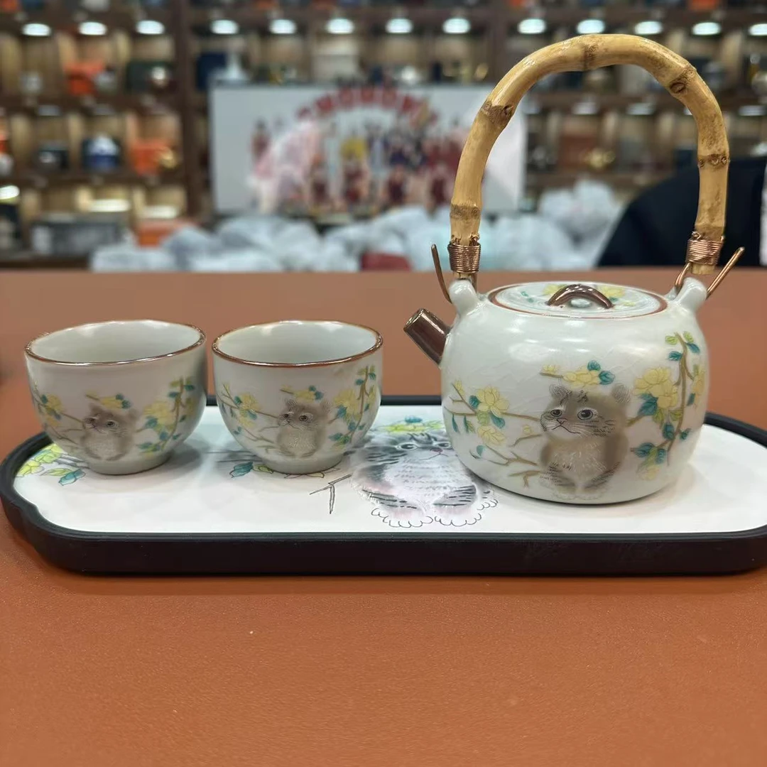 小猫咪一壶两杯@@ZH2351