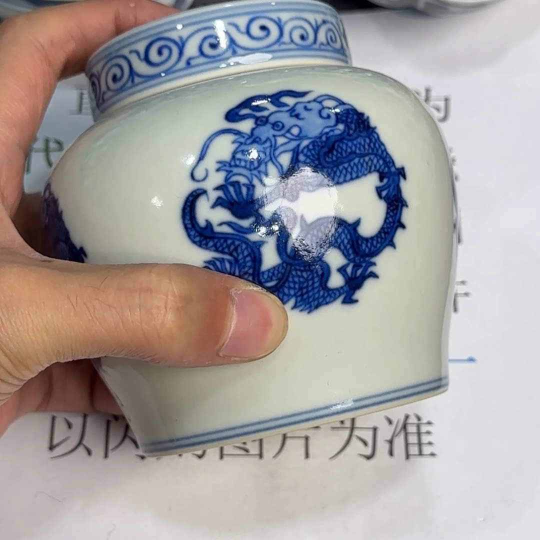 杯子瓷当代仿古精品全手工