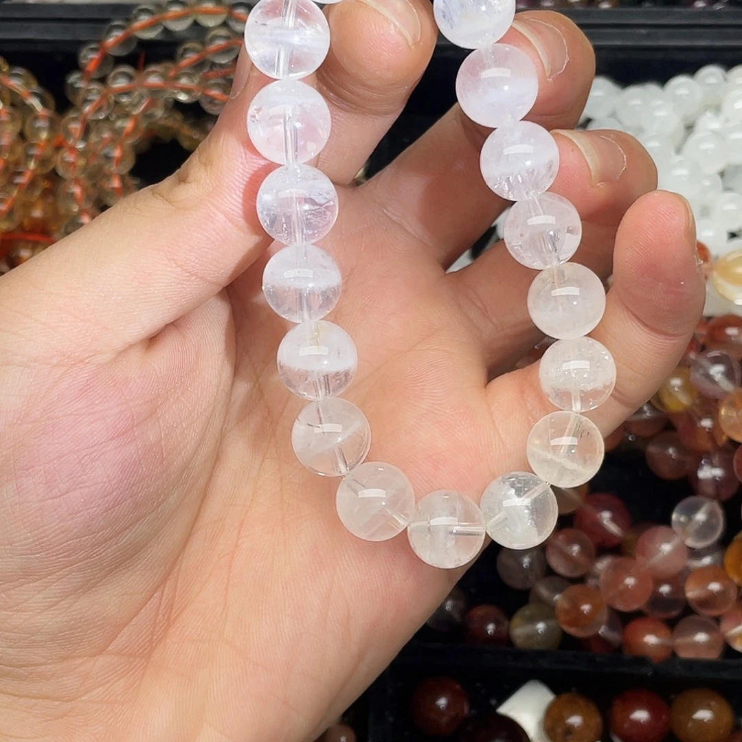 水晶手链未镶嵌白幽灵12