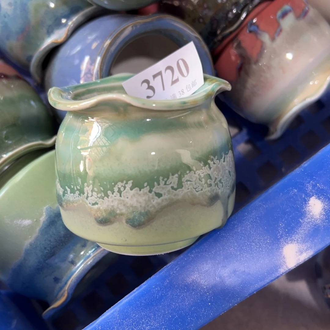 红陶景德镇手工花盆