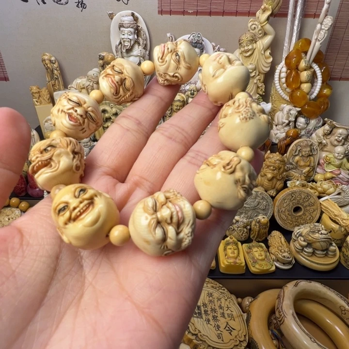 止***语吊坠猛犸象牙988888888