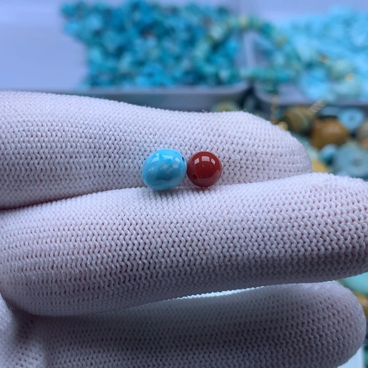 姜***丝南红玛瑙未镶嵌珠宝奇石