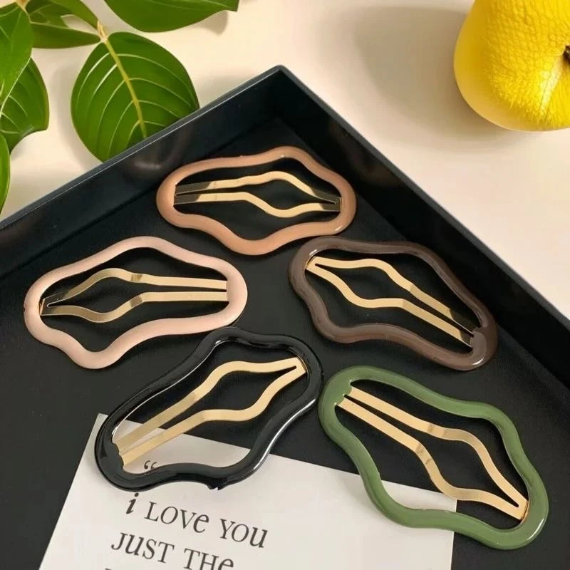 新款云朵刘海小夹子碎发整理BB夹侧边夹女士发夹气质发卡发饰