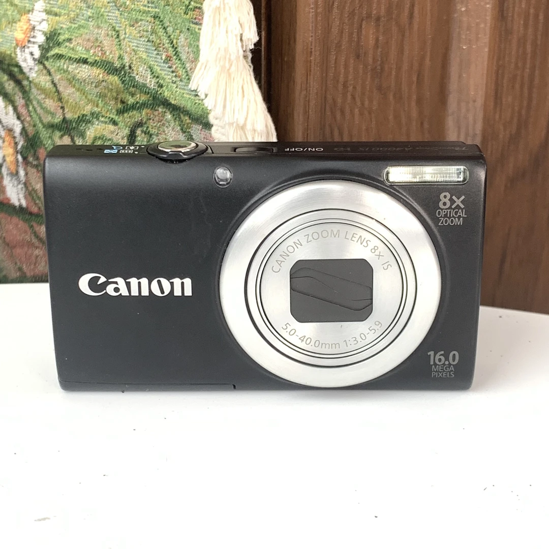 95新 Canon/佳能 A4000黑色1600w像素8x光学变焦ccd数码相机