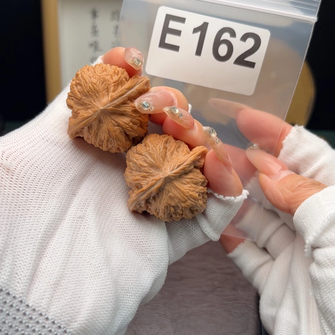 马***山文玩核桃把件37磨盘开播福利e162