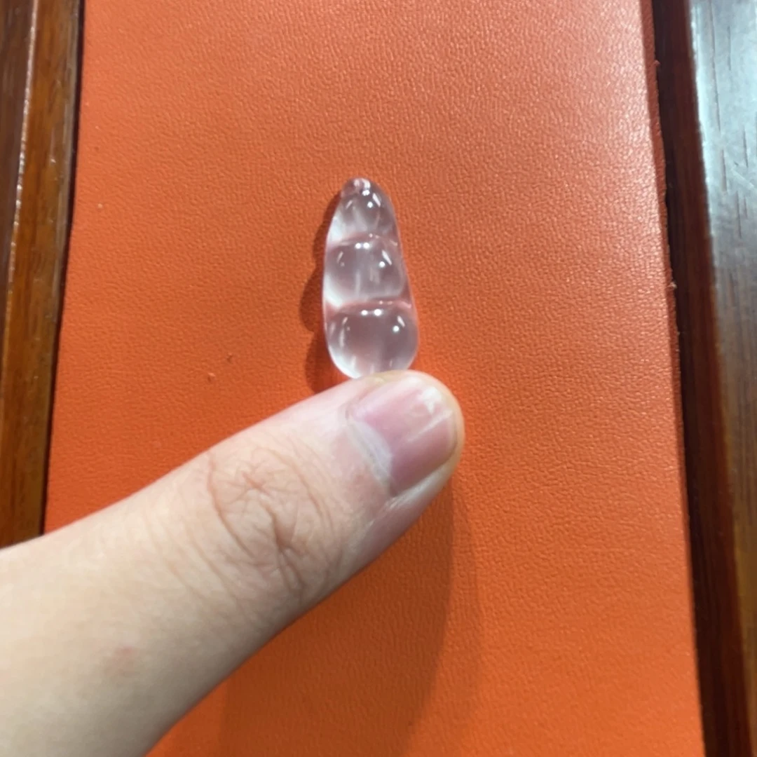 石英质玉未镶嵌福豆