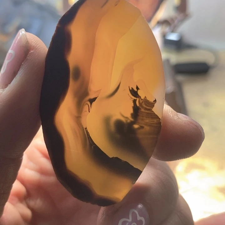 玛瑙/玉髓合金珠宝半成品