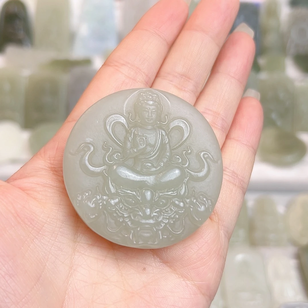 颈饰未镶嵌和田玉