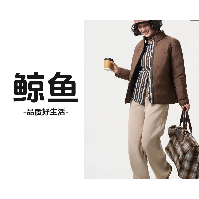 【立领绒咩咩】无痕立领夹克女 秋冬百搭 2589