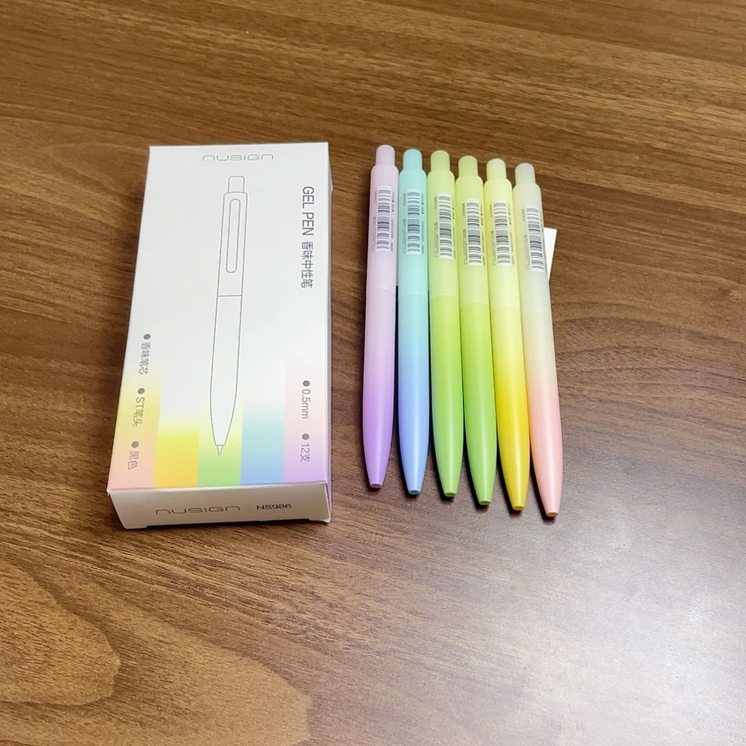 6支得力纽塞香味笔986