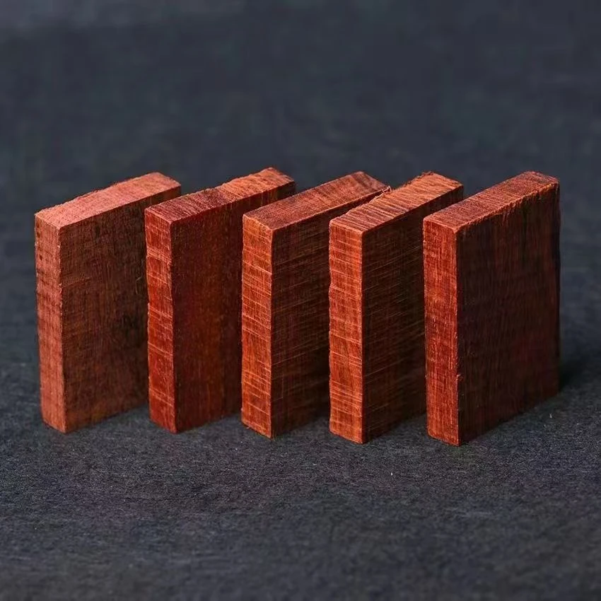 紫檀赞比亚紫檀4*6无事牌毛料（颜色、纹理随机发货）木质木头木制