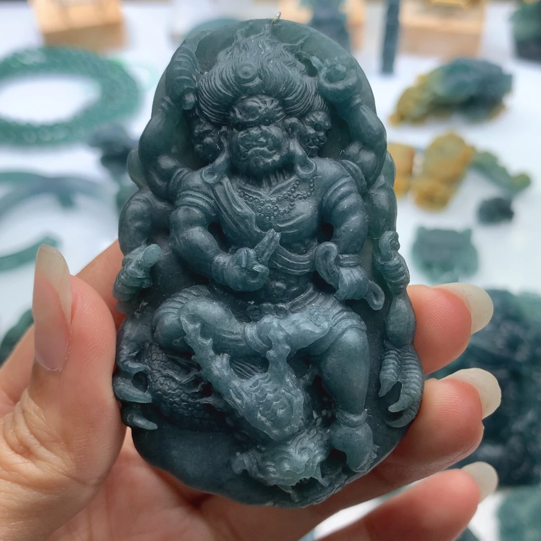 为***斗定制翡翠未镶嵌毛货不退不换