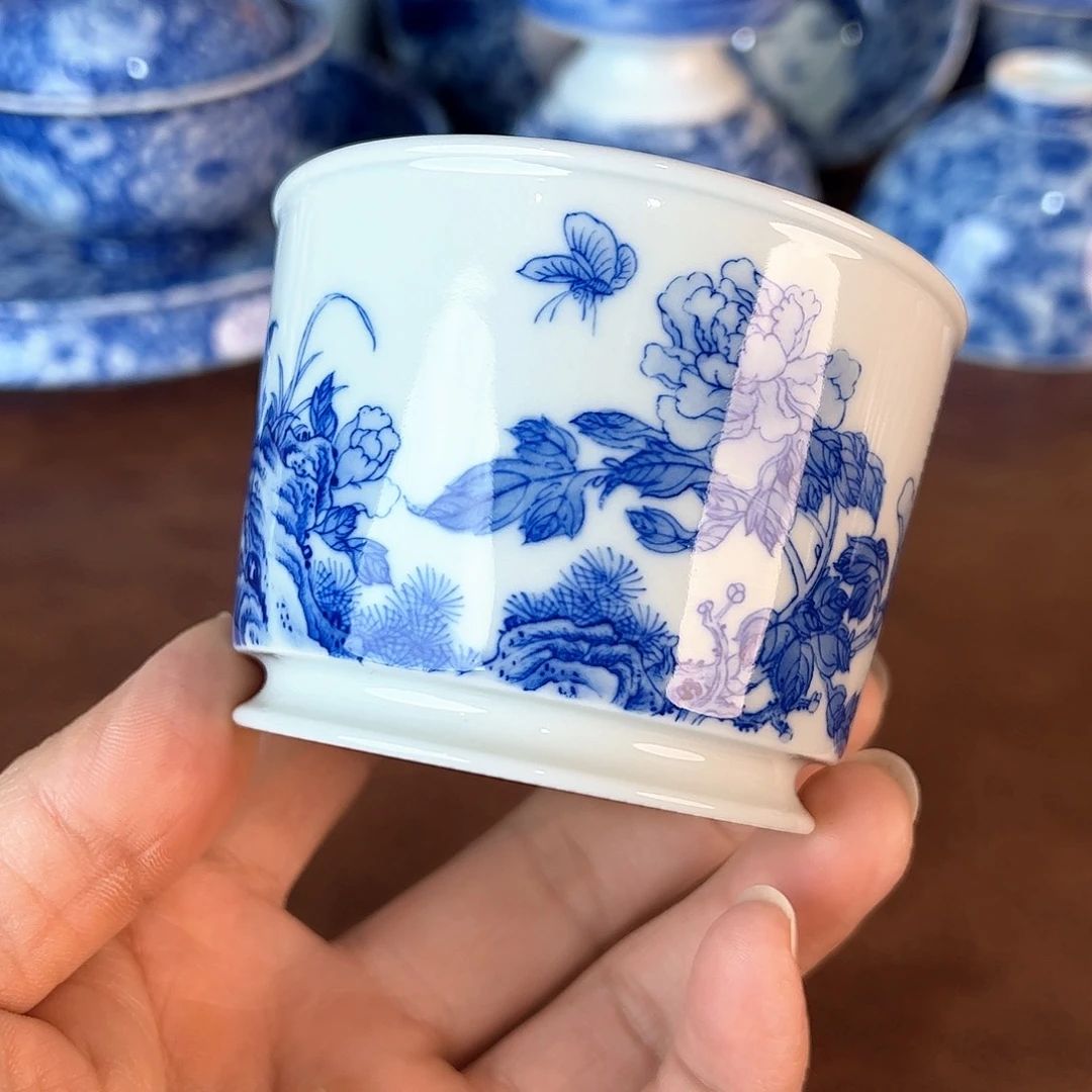 杯景德镇全手工手绘陶瓷