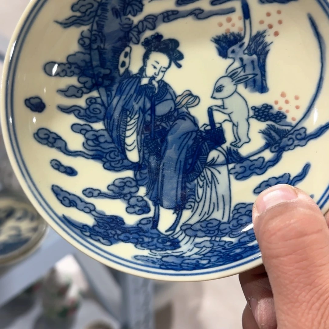 瓷片摆件手绘瓷器全部处理了吧