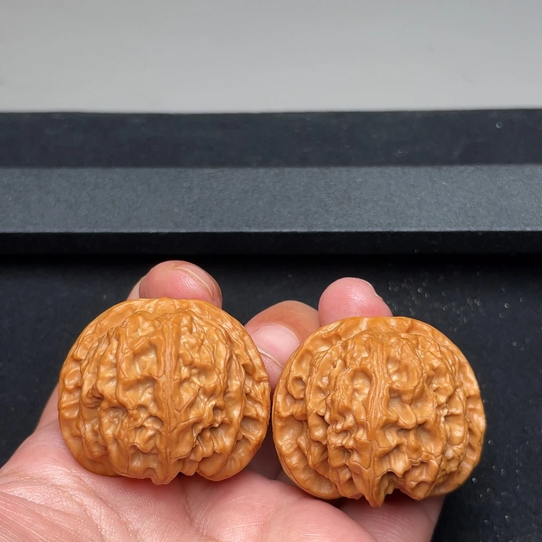 把件猴头核桃39×37精修打底门头沟苹果园XM3255