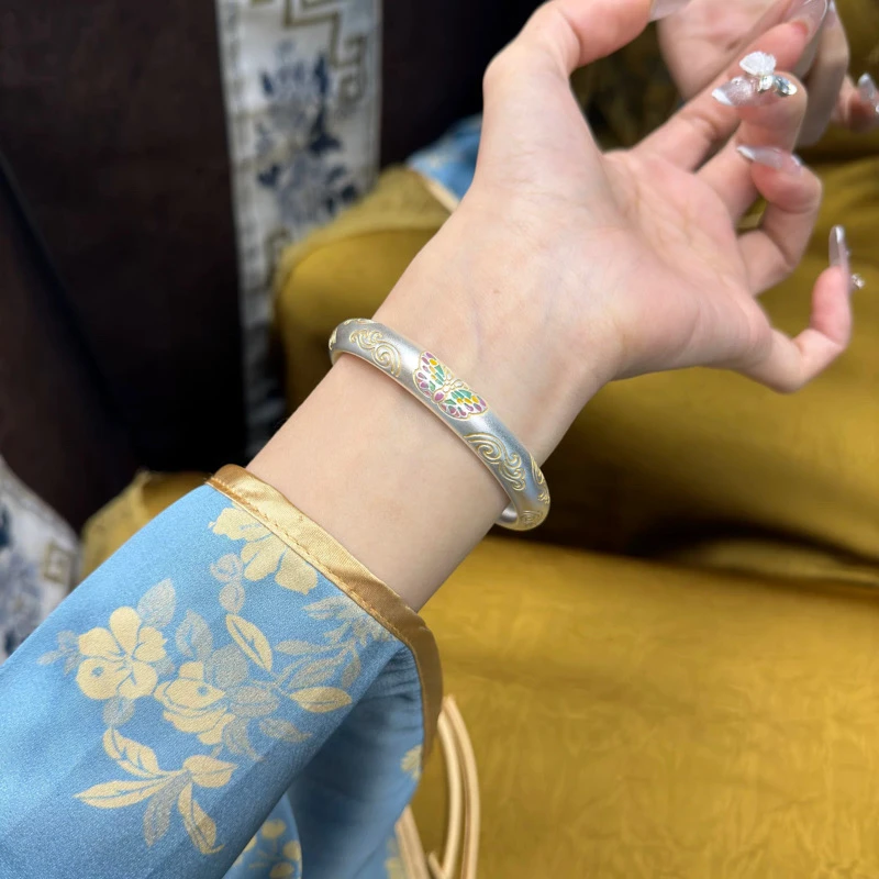 足银手镯 足银999.9 1号闭口手镯